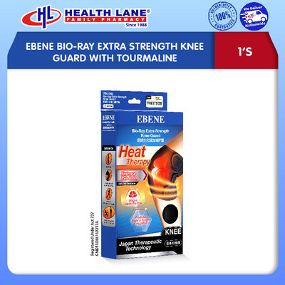 EBENE BIO-RAY EXTRA STRENGTH KNEE GUARD DENGAN TOURMALINE